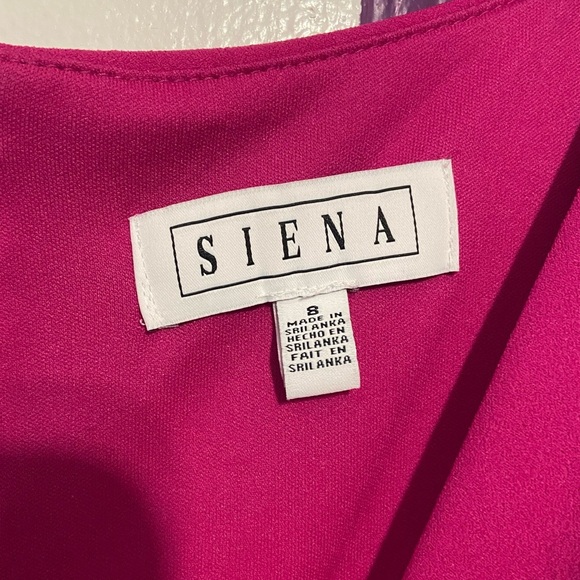 Pink/Fuchsia Siena Wrap Dress – Size 8 - Picture 2 of 5